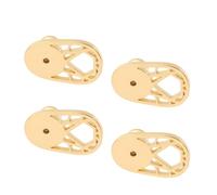 Fermoirs de boucles d'oreilles élégants pour femme - Ajustement sécurisé - Confortable à porter - Supports de boucles d'oreilles confortables - Idéal pour une utilisation durable des bijoux - Attaches