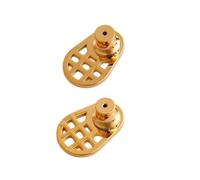 Fermoirs de boucles d'oreilles sophistiqués et robustes pour grandes boucles d'oreilles, design en maille sécurisée, fermoirs sophistiqués, G, Comme décrit, Comme décrit.