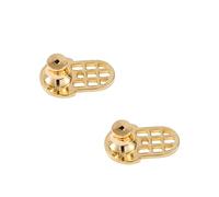 Fermoirs de boucles d'oreilles sophistiqués et robustes - Supports de boucles d'oreilles robustes pour grandes boucles d'oreilles - Design en maille sécurisée - Fermoirs de verrouillage pour clous