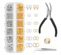 Fermoirs de bracelet et crochets de fermeture - Fermoirs de collier et mécanismes de fermeture - Accessoires de bijoux pour occasions festives, style décontracté, voyage, anniversaires