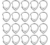 Fermoirs de collier, crochets de chaîne, chaînes de porte-clés 20 pièces porte-clés porte-clés de voiture fermoir de homard Clips crochet porte-clés fabrication de bijoux à bricoler soi-même sac porte