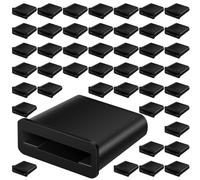 Fermoirs d'extrémité pliables pour ruban sans 50 pièces pliables | Connecteurs pour ruban d'arrosage pour jardin, patio, pelouse, terrasse, terrain agricole, pot de fleurs