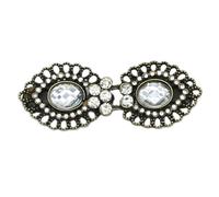 Fermoirs en strass pour pull, châle, gueule de canard, vêtements, gilets, boucles de connexion, cardigan, écharpe, décoration élégante, J, Comme décrit