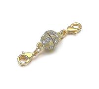 Fermoirs Et Rallonges Magnétiques Haut De Gamme Pour La Fabrication De Colliers Et De Bracelets ¿ Argent, Or, Or Rose, Noir De Jais