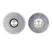 Fermoirs magnétiques ronds 2 trous - Prym(...) - Argent Argent G