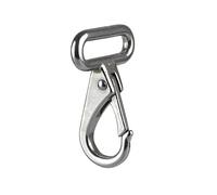 Fermoirs mousquetons en D de 2,5 cm pour sangle, mousqueton pour sangle, cordon de porte, mousqueton, mousqueton, mousqueton, mousqueton avec porte-clés
