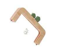 Fermoirs rétro pour cadre de sac à main, cadre en bois, fermoir à baiser, fournitures pour la fabrication de fermoirs de portefeuille à faire soi-même, Vert, One Size