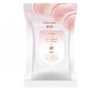 Fernanda - Fragrance Refreshing Face & Body Wet Sheet Peach Momo - 20 pcs