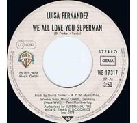 FERNANDEZ, Luisa - We all love you Superman / Back in the city / WB 17317 N