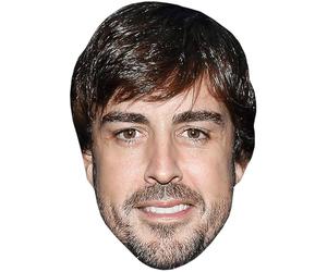 Fernando Alonso (Beard) Masques de celebrites