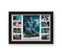 Fernando Alonso F1 Racing Poster - Édition limitée - Cadeau pour les fans - Marchandises souvenirs de collection (sans cadre, A4 (30 x 21 cm)