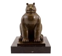 Fernando botero-Fat Cat/Chat-Graisses aubaho Sculpture sur Toile signée - Statue en Bronze - Décoration de Maison