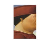Fernando Botero Poster de grandes personnes (2) - Impression sur toile - Affiches d'œuvres d'art pour décoration de chambre - 60 x 91,4 cm