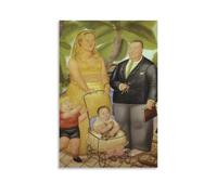 Fernando Botero Poster de grandes personnes (29) - Art mural - Impression sur toile - Affiches d'œuvres d'art pour décoration de chambre à coucher - 50,8 x 76,2 cm
