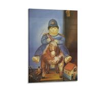 Fernando Botero Poster de grandes personnes (33) - Impression sur toile - Affiches d'œuvres d'art - Esthétique pour chambre - 40,6 x 61 cm