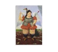 Fernando Botero Poster de personnes (24) - Impression sur toile - Affiches d'œuvres d'art - Esthétique pour chambre - 30,5 x 45,7 cm