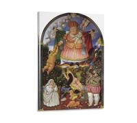 Fernando Botero Poster de personnes (26) - Impression sur toile - Affiches d'œuvres d'art - Esthétique pour chambre - 30,5 x 45,7 cm