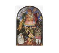 Fernando Botero Poster de personnes (26) - Impression sur toile - Affiches d'œuvres d'art - Esthétique pour chambre - 61 x 91,4 cm