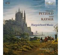 FERNANDO DE LUCA - PETZOLD KAYSER HARPSICHORD - CD - G4z