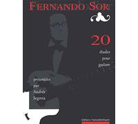 Fernando sor : 20 etudes - guitare