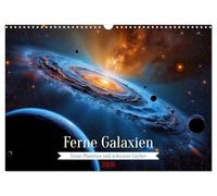 Ferne Galaxien (Wandkalender 2026 DIN A3 quer), CALVENDO Monatskalender: Jenseits der bekannten Dimensionen, entdecke interstellare Innovation, extraterrestrisches Design und die Zukunft des Denkens.