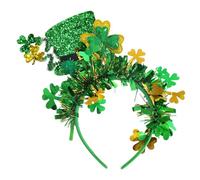 FerneeButy Bandeau Saint-Patrick - Accessoire de Tête Confortable - Décoration de Fête Irlandaise - Élastique pour Cheveux- Style C