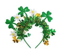 FerneeButy Bandeau Saint-Patrick - Accessoire de Tête Confortable - Décoration de Fête Irlandaise - Élastique pour Cheveux- Style D