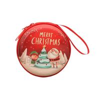 FerneeButy Porte-Monnaie de Noël Mini Pochette pour Bijoux et Petits Objets - Pochette Compacte Tendance pour Fêtes d'enfants et Arbre Elfique- Arbre Elfique Aîné