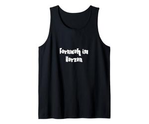 Fernweh im Herzen Débardeur