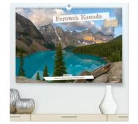 Fernweh Kanada - Naturerlebnis Rocky Mountains (hochwertiger Premium Wandkalender 2026 DIN A2 quer), Kunstdruck in Hochglanz: Beeindruckende Natur im Westen Kanadas
