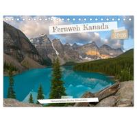 Fernweh Kanada - Naturerlebnis Rocky Mountains (Tischkalender 2026 DIN A5 quer), CALVENDO Monatskalender: Beeindruckende Natur im Westen Kanadas