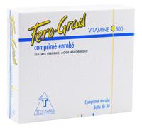 Fero-Grad Vitamine C 500 Comprimés Enrobés 30