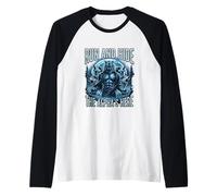 Féroce Run and Hide The Alpha's Here Loup-Garou Fantasy Manche Raglan