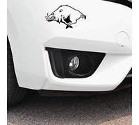 Ferocious Sticker Wild Boar Wild Windows Autocollant Autocollant Vinyle décalque 12,7cm x 8,3 cm - Noir
