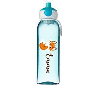 Ferocity Bouteille d'eau pour enfants à l'école maternelle Bouteille de sport personnalisée pour jus avec poignée Bouteille anti-fuite avec un bouchon solide sans BPA Motif Renard [110]