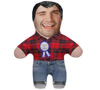 Ferocity Cadeau d'anniversaire pour la Fête des Pères Coussin d'oreiller Cadeau Photo Drôle Personnalisé; Corps Coloré avec Votre Propre Image de Visage Imprimée; 45cm de Haut; Motif Dad Papa [091]