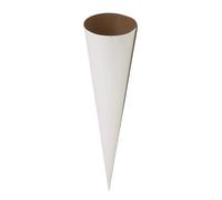 Ferocity Cornet d'écolier en carton, 70 cm, à remplir, pour le bricolage, les sacs de sucre, la rentrée scolaire (149)