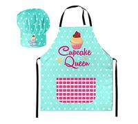 Ferocity Personnalisé de Cuisinier Chapeau pour Enfants avec Texte de Cuisine Ajustable Toque Petit Gâteau [099]