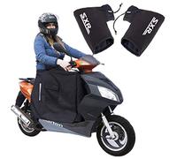 Ferocity Protection Tablier Couvre Jambe Scooter en Polaire Ensemble Gants de Moto d'hiver Gant Chaud de Protection pour Moto