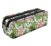 Ferocity Trousse Scolaire 2 Compartiments Sac a Crayon Trousse de Toilette Trousse Plumier Organisateur Paume 2 [107]