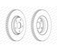 FERODO BRAKE DISC, DDF1756C, FRONT, FOR TOYOTA AURIS 2006-2013, OE-MATCHING QUALITY, SMOOTH & QUIET PERFORMANCE