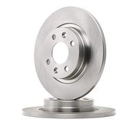 FERODO DDF1502 2x Disque de frein Avant Ø259mm Hauteur: 41mm Épaisseur: 12mm Cercle de percage -Ø: 100mm plein