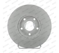 Ferodo Disque de frein DDF1589C Avant ventilé Ø295 mm H44 mm Épaisseur 26 mm 2 pièces