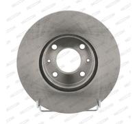 FERODO DDF1603 2x Disque de frein Avant Ø256mm Hauteur: 47mm Épaisseur: 22mm Cercle de percage -Ø: 100mm ventilé Compatible avec HYUNDAI i20 PB, PBT, KIA RIO III UB