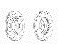 Ferodo DDF1769C-1 Premier Disques de Frein
