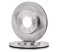 FERODO DDF214 2x Disque de frein Avant Ø247mm Hauteur: 34,2mm Épaisseur: 20,4mm Cercle de percage -Ø: 108mm ventilé