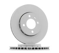 Ferodo Disques de frein avant DDF2184C Ø256 mm ventilé Hauteur 36,6 mm Ép. 22 mm Jeu de 2