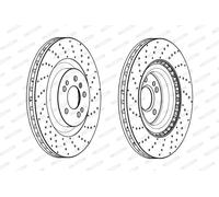FERODO DDF2202C-1 Disque de frein pour MERCEDES-BENZ