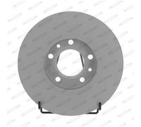 Ferodo – Jeu de 2 disques de frein arrière DDF2569C Ø268 mm Ép. 12 mm Perçage Ø108 mm plein