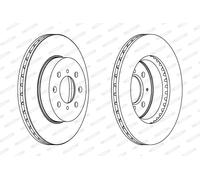 FERODO DDF492C Disque de frein pour HONDA,LOTUS,MG,ROVER
